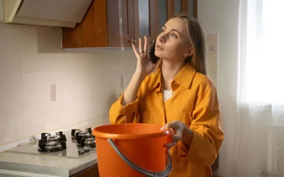 En cas de présence d’eau visible: comment réagir face à une fuite d’eau